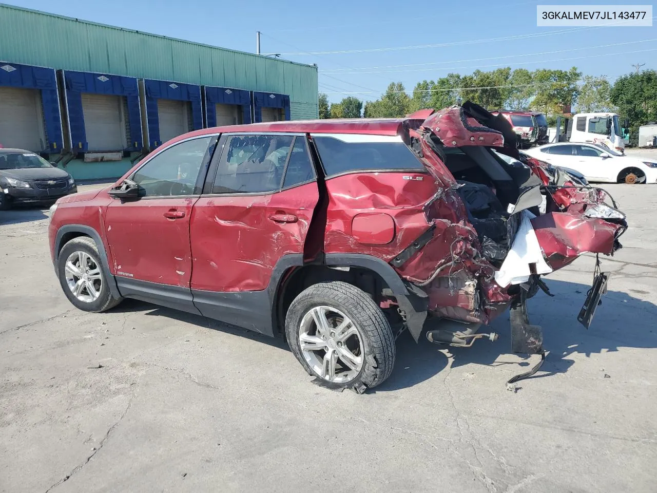 3GKALMEV7JL143477 2018 GMC Terrain Sle