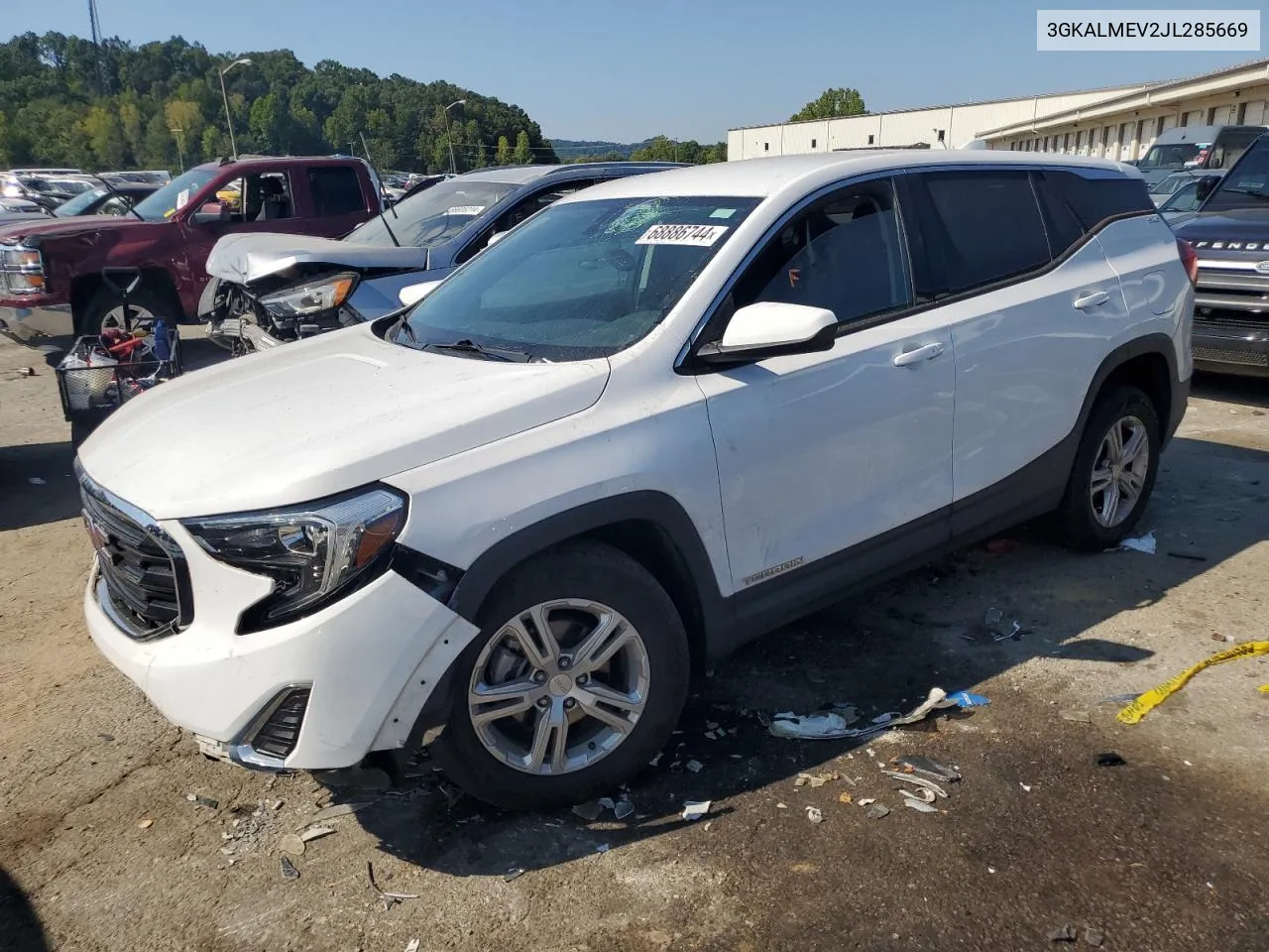 2018 GMC Terrain Sle VIN: 3GKALMEV2JL285669 Lot: 68886744