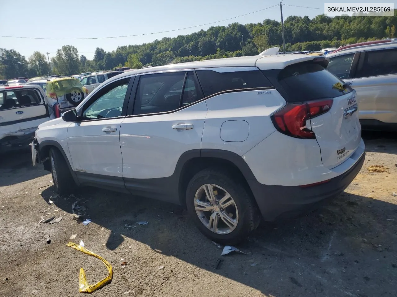 2018 GMC Terrain Sle VIN: 3GKALMEV2JL285669 Lot: 68886744