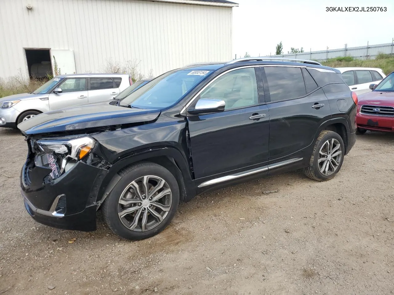 2018 GMC Terrain Denali VIN: 3GKALXEX2JL250763 Lot: 68955154