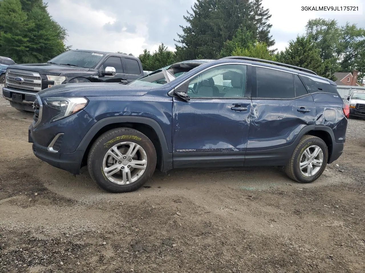 2018 GMC Terrain Sle VIN: 3GKALMEV9JL175721 Lot: 68991974