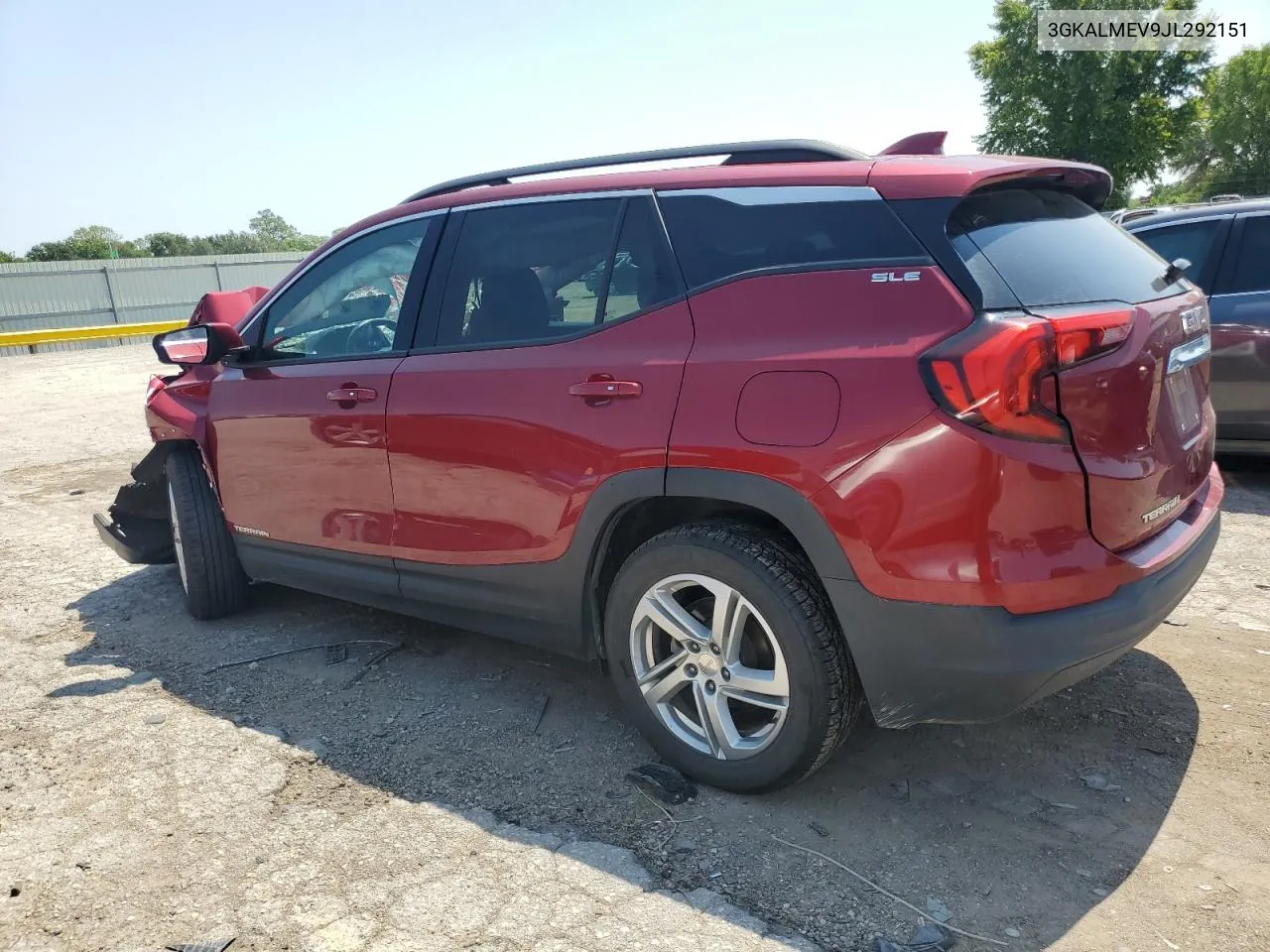 2018 GMC Terrain Sle VIN: 3GKALMEV9JL292151 Lot: 68996394