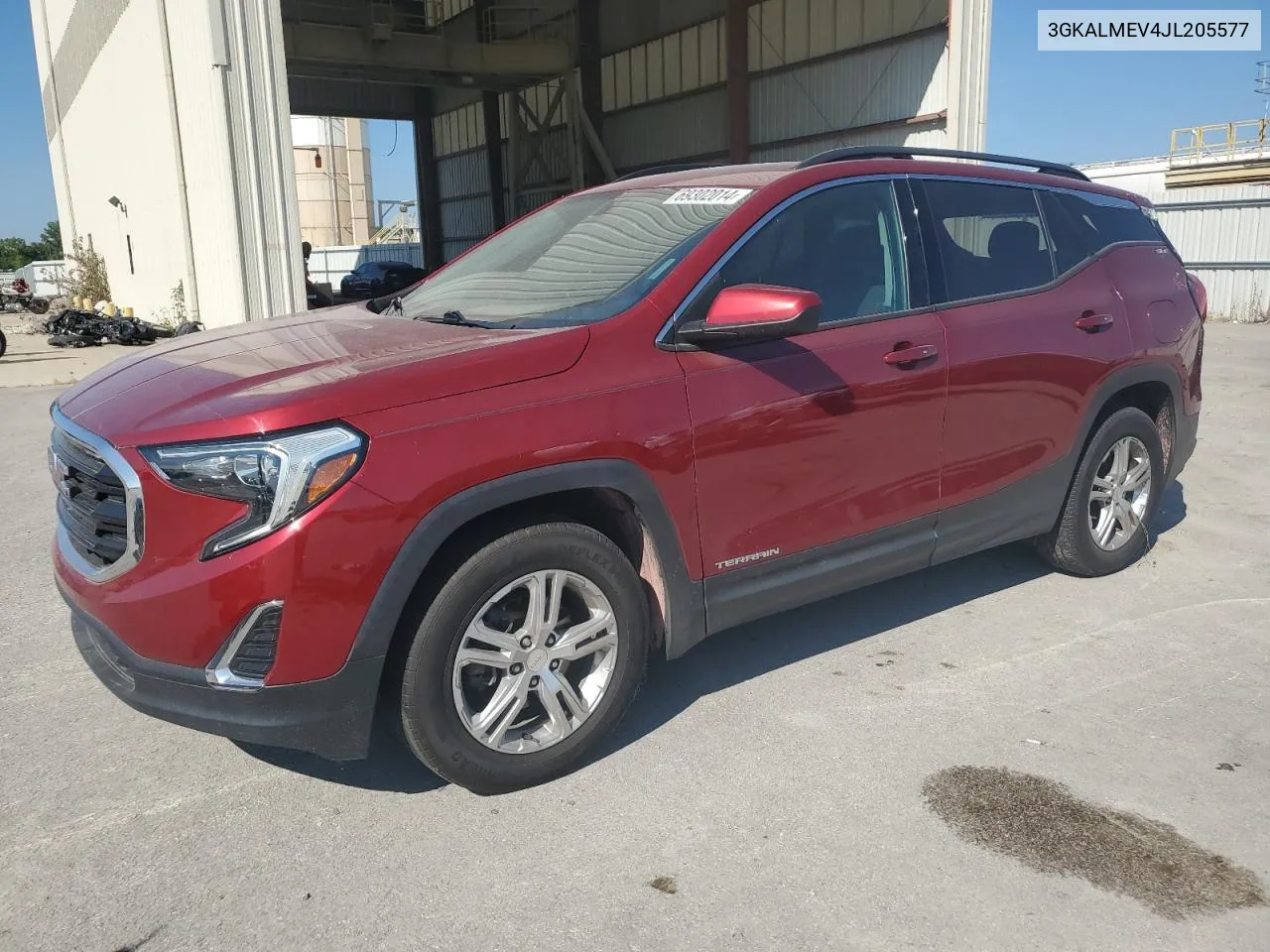 2018 GMC Terrain Sle VIN: 3GKALMEV4JL205577 Lot: 69302014