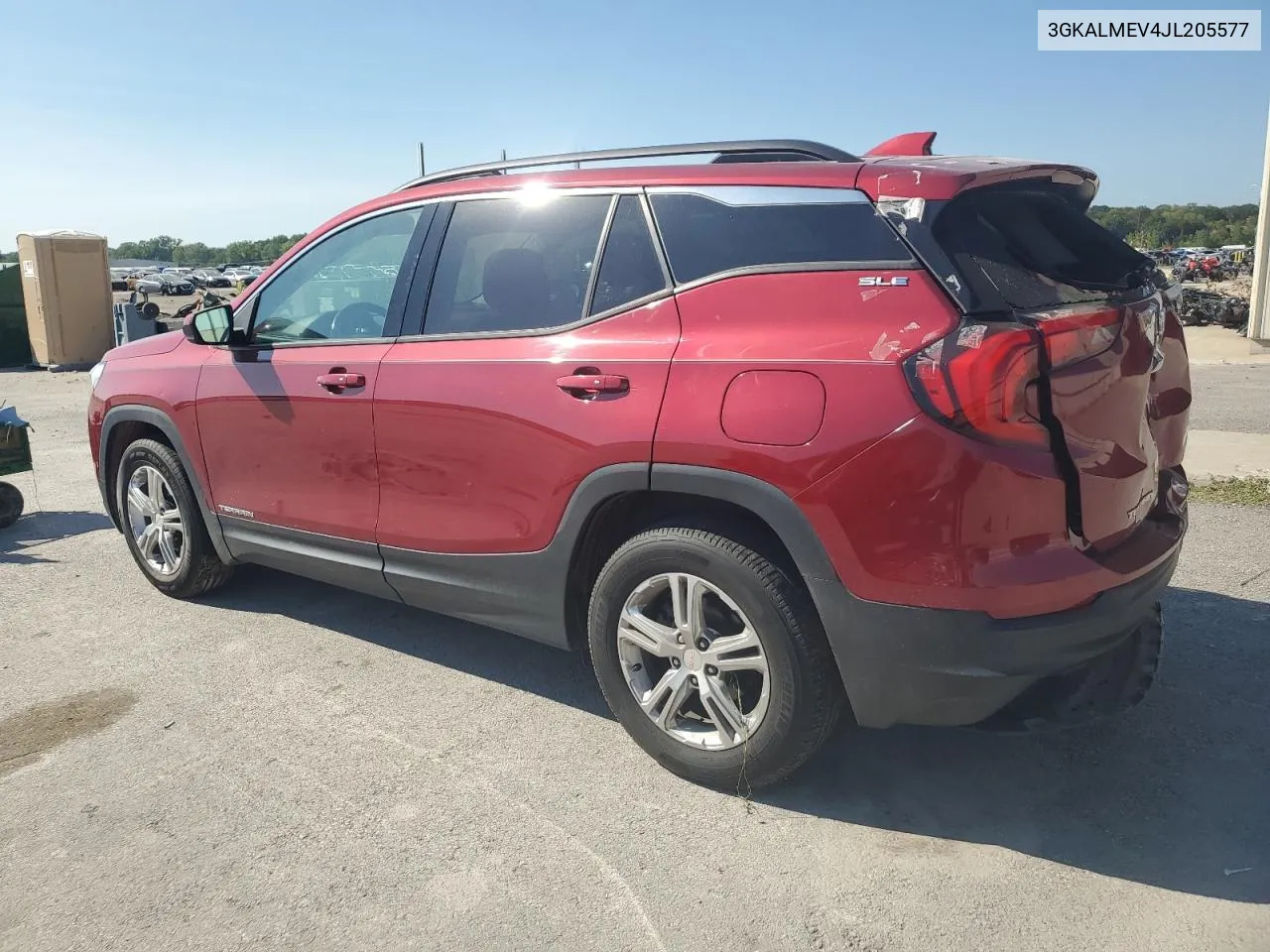 2018 GMC Terrain Sle VIN: 3GKALMEV4JL205577 Lot: 69302014