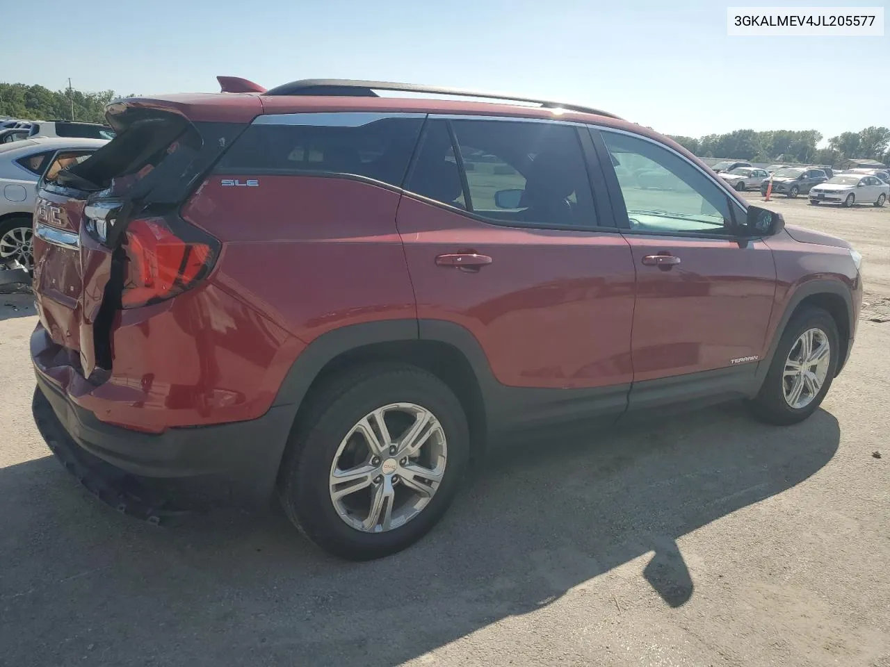 2018 GMC Terrain Sle VIN: 3GKALMEV4JL205577 Lot: 69302014