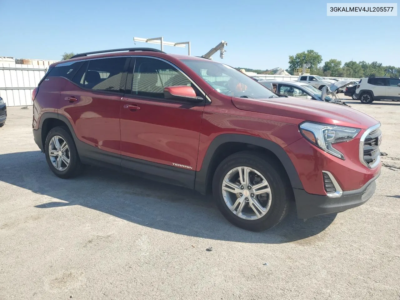 2018 GMC Terrain Sle VIN: 3GKALMEV4JL205577 Lot: 69302014