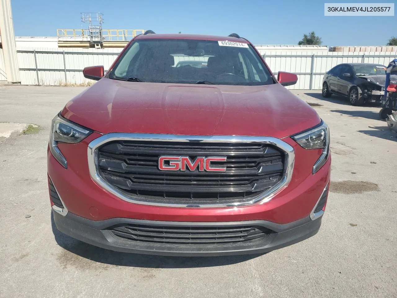 2018 GMC Terrain Sle VIN: 3GKALMEV4JL205577 Lot: 69302014