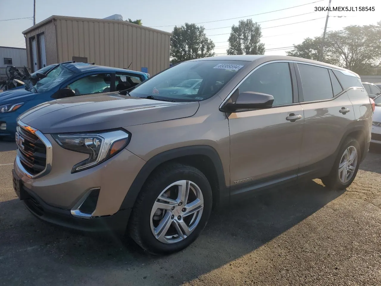 2018 GMC Terrain Sle VIN: 3GKALMEX5JL158545 Lot: 69389594