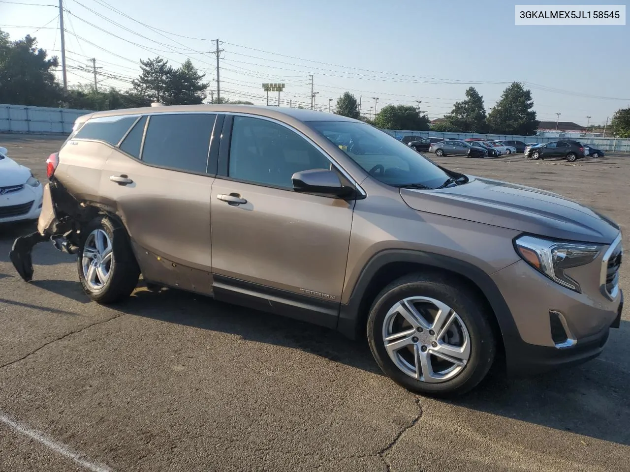 2018 GMC Terrain Sle VIN: 3GKALMEX5JL158545 Lot: 69389594