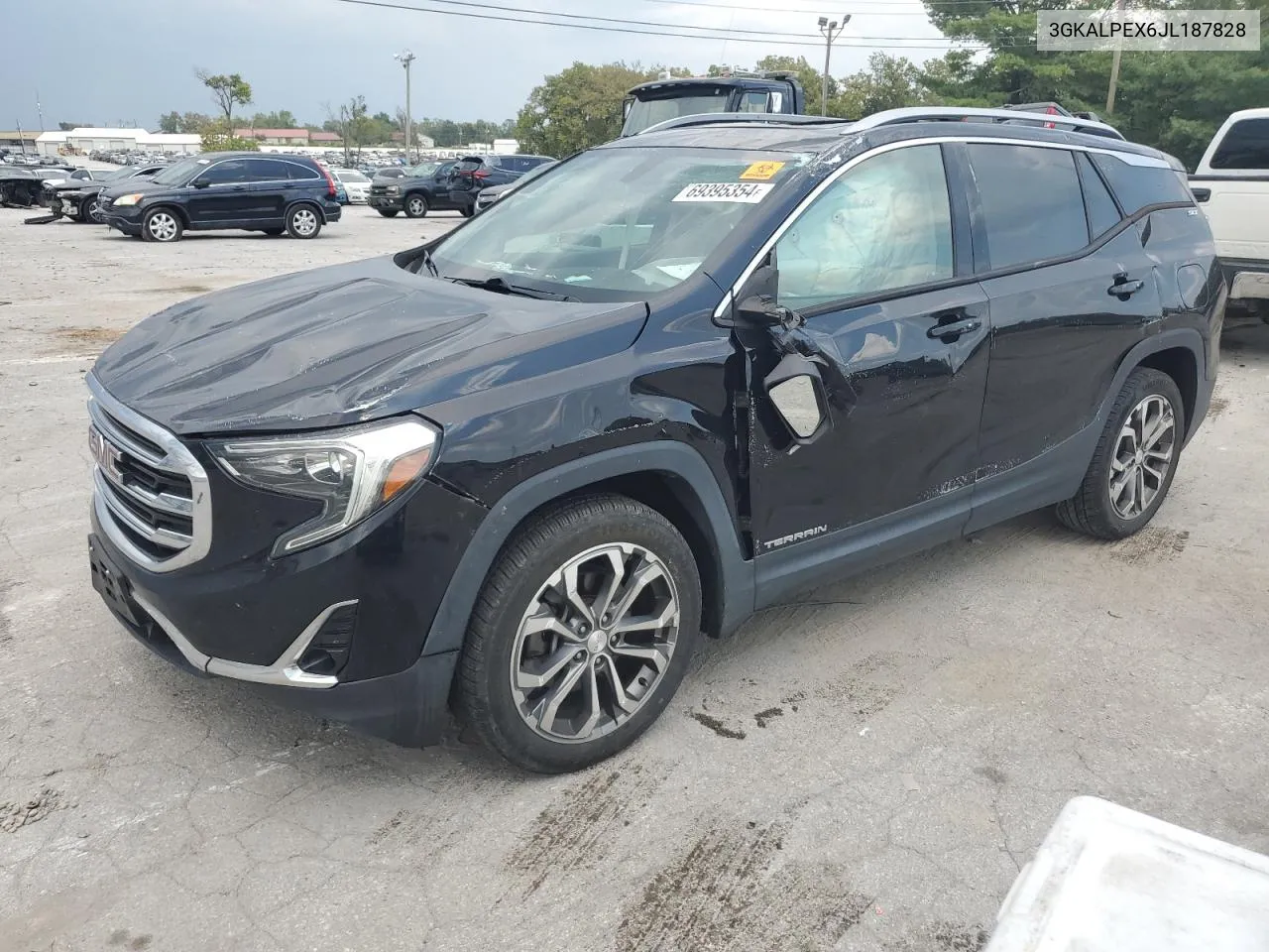 2018 GMC Terrain Slt VIN: 3GKALPEX6JL187828 Lot: 69395354