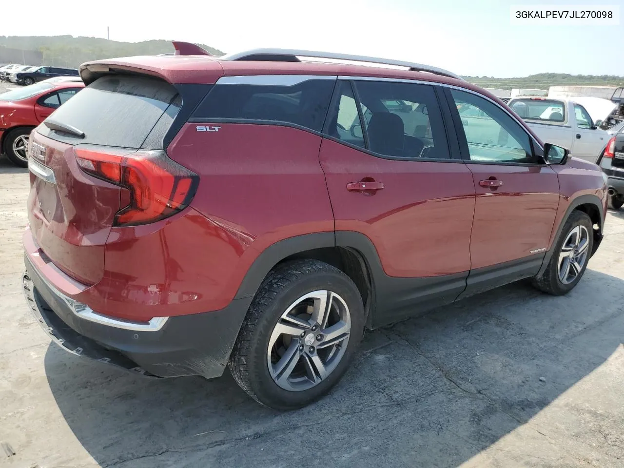 2018 GMC Terrain Slt VIN: 3GKALPEV7JL270098 Lot: 69435004