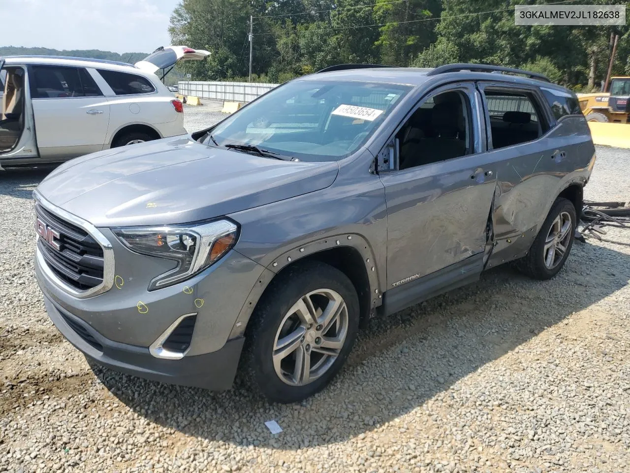 2018 GMC Terrain Sle VIN: 3GKALMEV2JL182638 Lot: 69503654