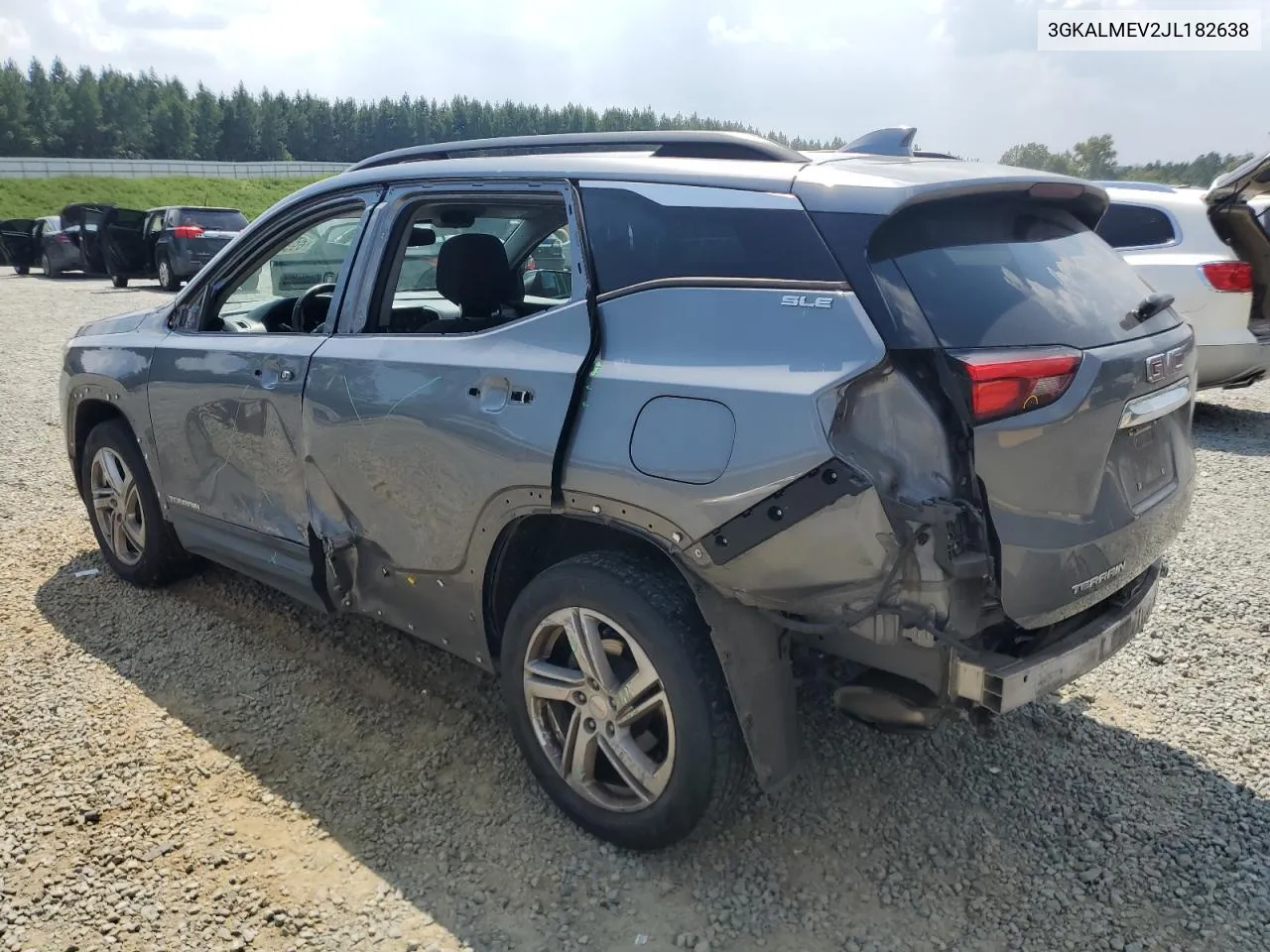 2018 GMC Terrain Sle VIN: 3GKALMEV2JL182638 Lot: 69503654