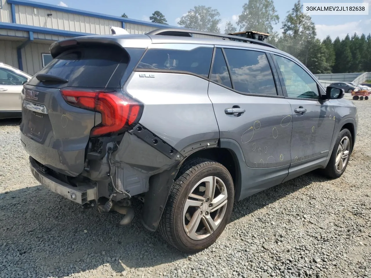 2018 GMC Terrain Sle VIN: 3GKALMEV2JL182638 Lot: 69503654