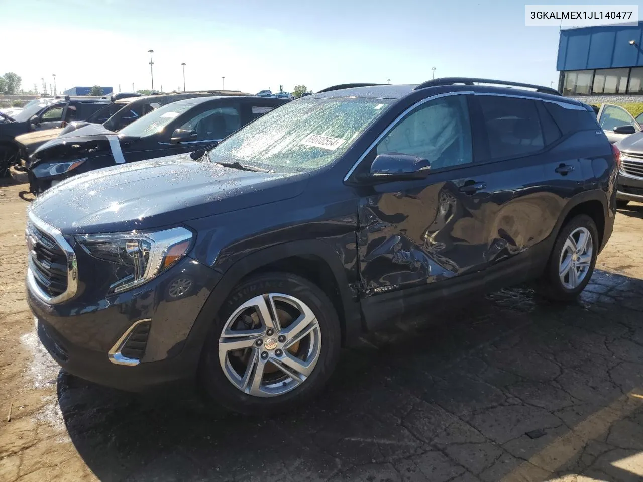 2018 GMC Terrain Sle VIN: 3GKALMEX1JL140477 Lot: 69608554