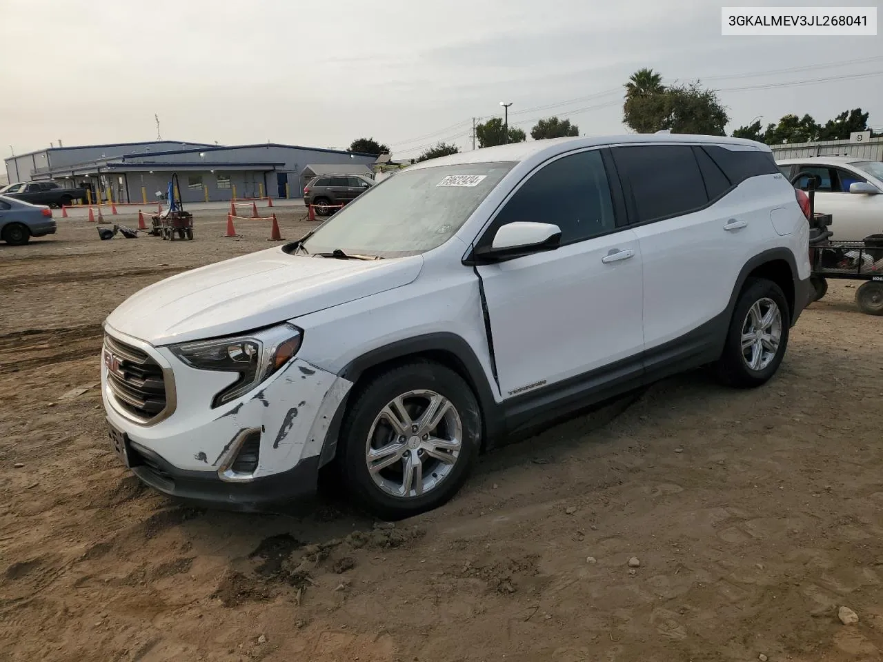 2018 GMC Terrain Sle VIN: 3GKALMEV3JL268041 Lot: 69622424