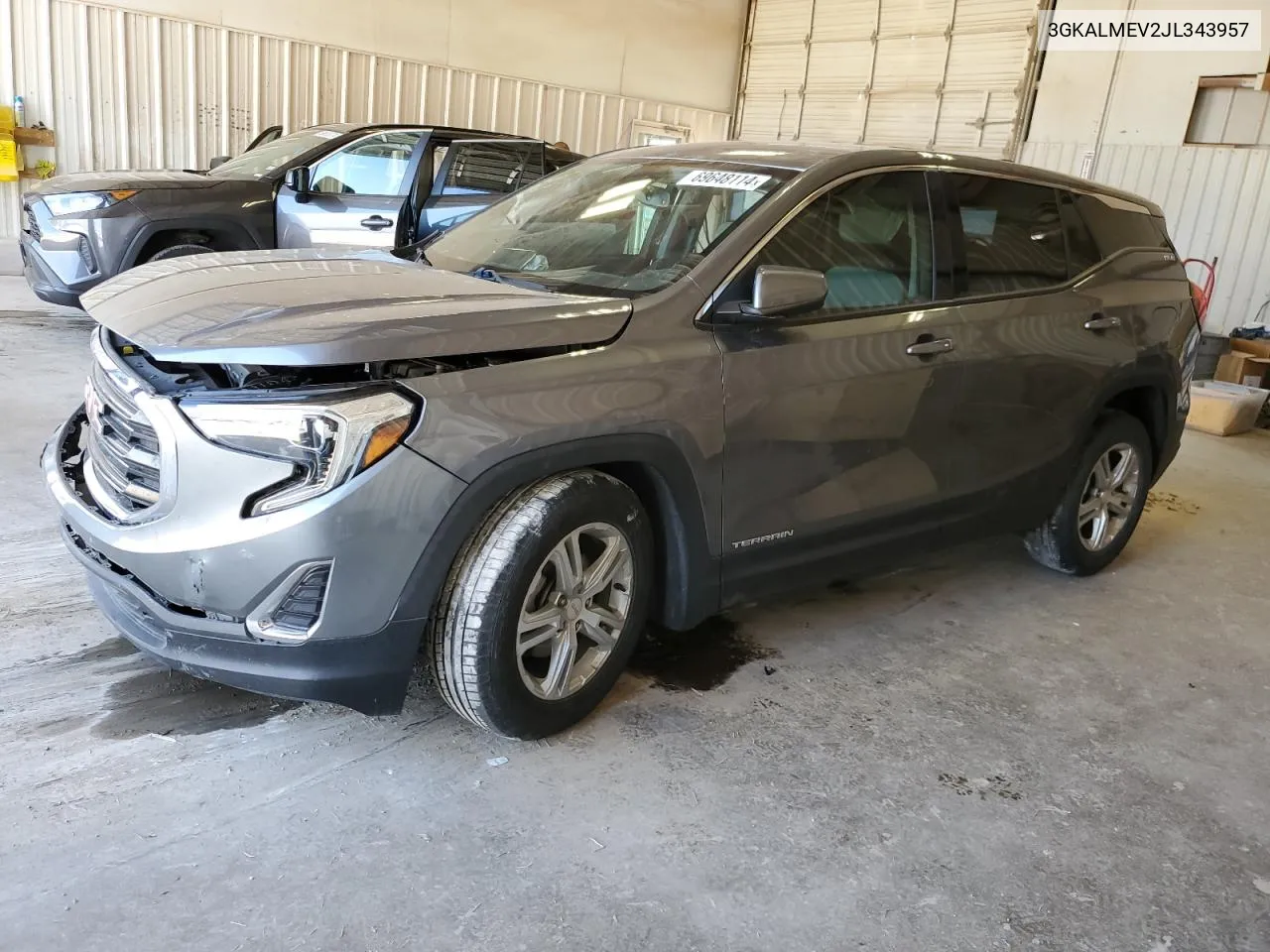 3GKALMEV2JL343957 2018 GMC Terrain Sle