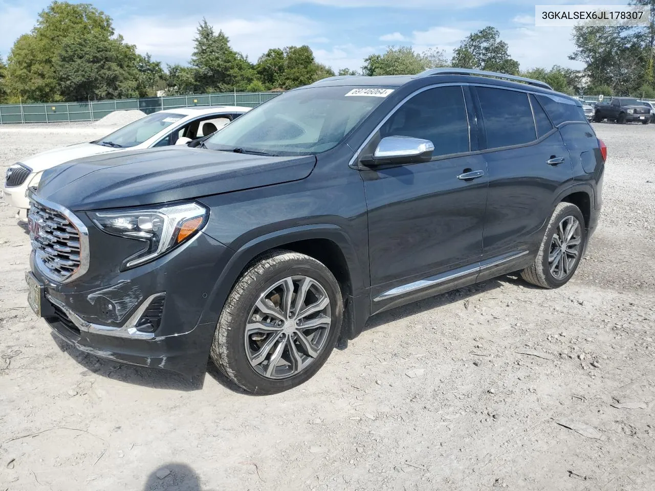 2018 GMC Terrain Denali VIN: 3GKALSEX6JL178307 Lot: 69746064