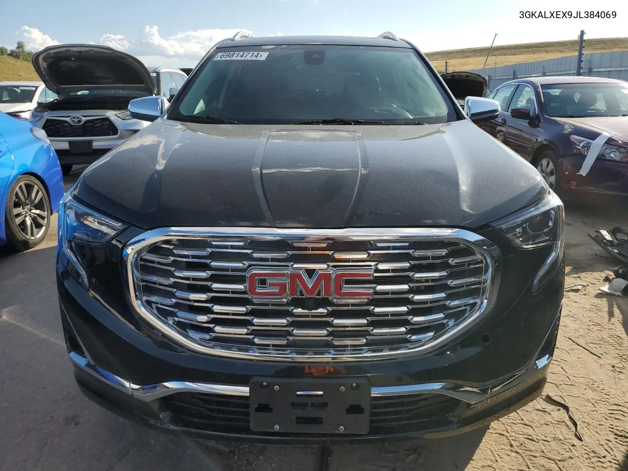 2018 GMC Terrain Denali VIN: 3GKALXEX9JL384069 Lot: 69814714