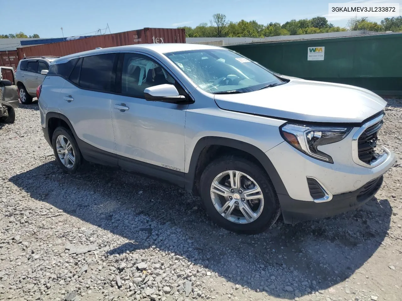 2018 GMC Terrain Sle VIN: 3GKALMEV3JL233872 Lot: 69870994