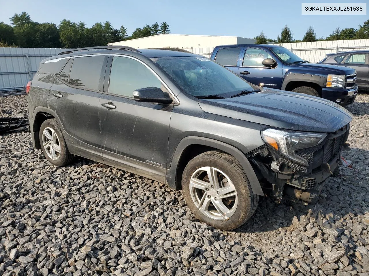 3GKALTEXXJL251538 2018 GMC Terrain Sle