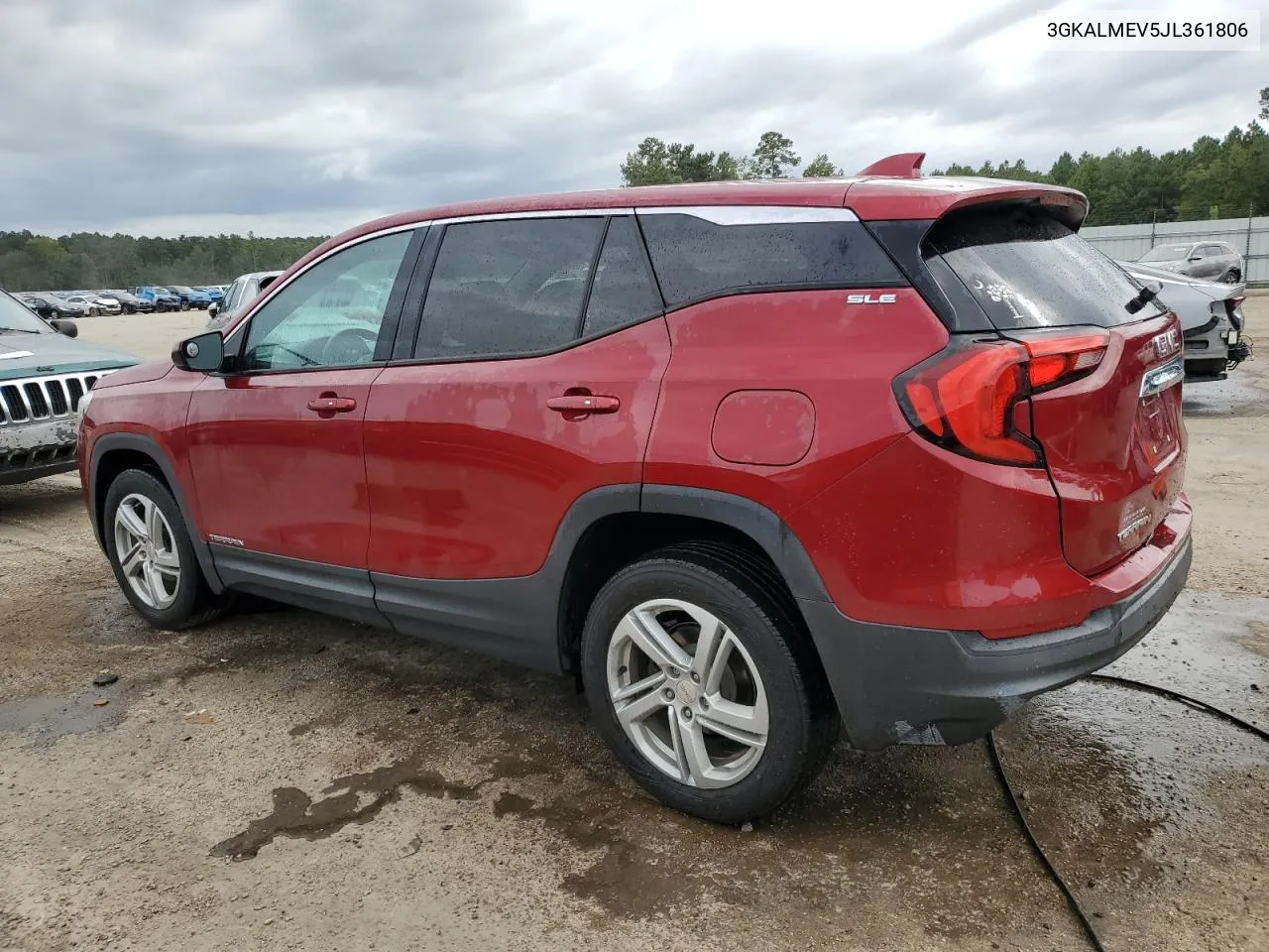 2018 GMC Terrain Sle VIN: 3GKALMEV5JL361806 Lot: 70461184