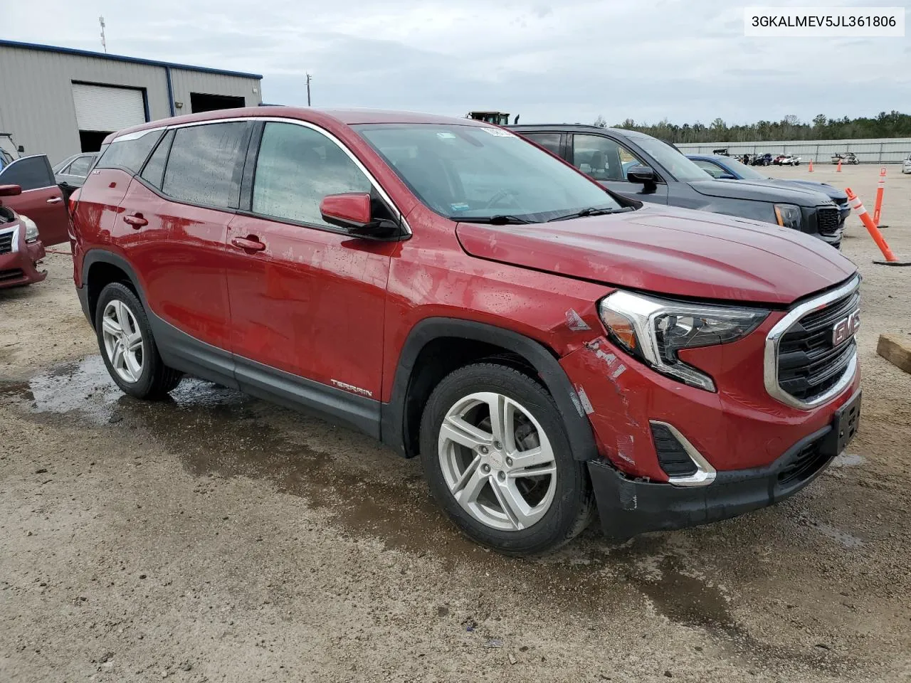 2018 GMC Terrain Sle VIN: 3GKALMEV5JL361806 Lot: 70461184