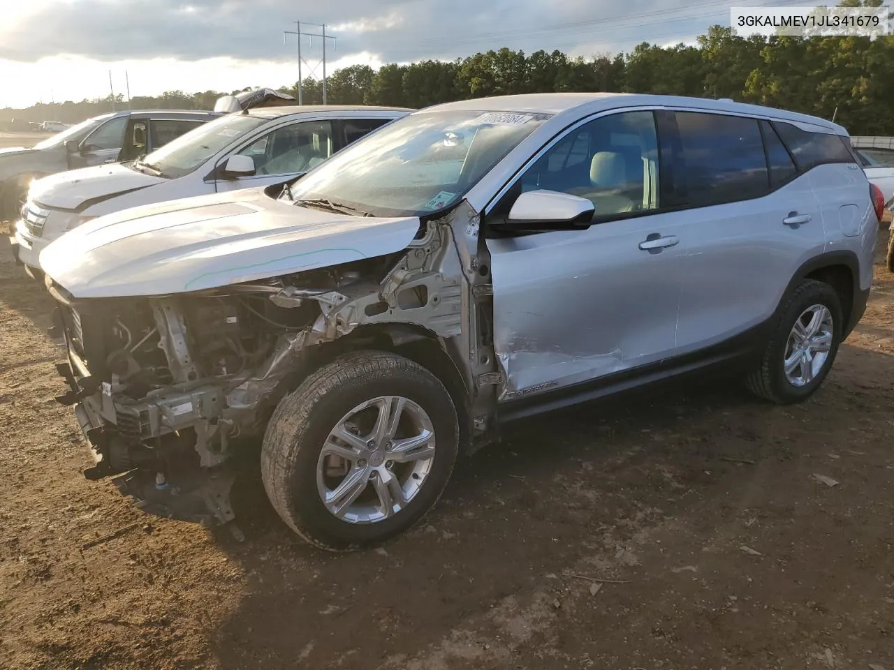 2018 GMC Terrain Sle VIN: 3GKALMEV1JL341679 Lot: 70662084