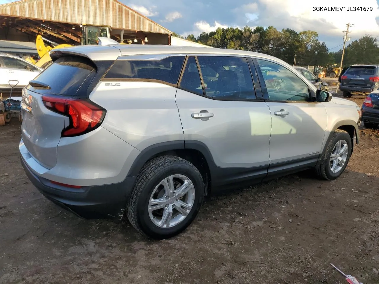 2018 GMC Terrain Sle VIN: 3GKALMEV1JL341679 Lot: 70662084