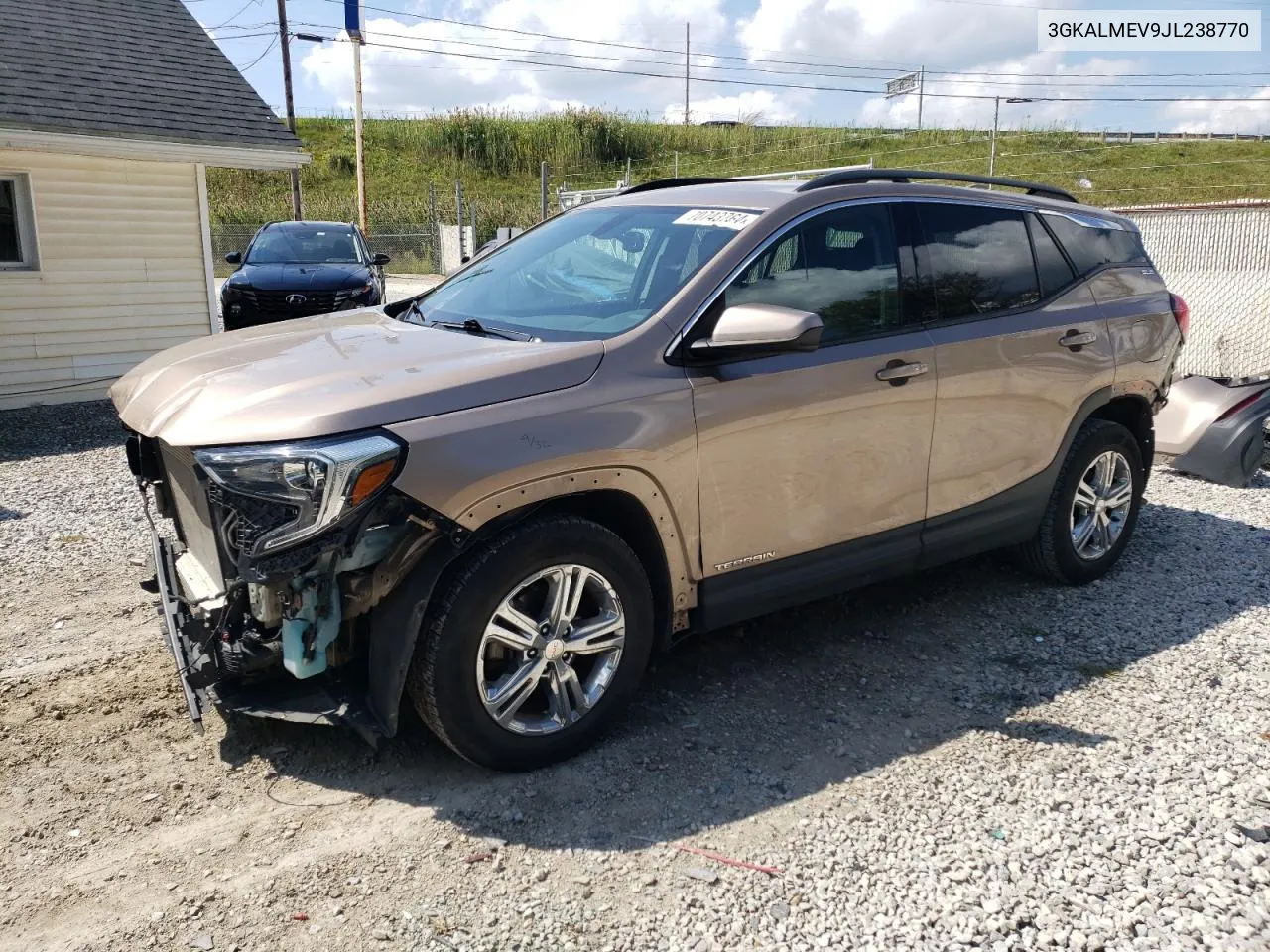 2018 GMC Terrain Sle VIN: 3GKALMEV9JL238770 Lot: 70743764