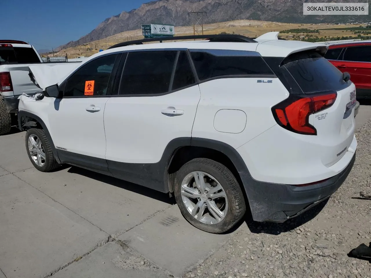 2018 GMC Terrain Sle VIN: 3GKALTEV0JL333616 Lot: 70847484