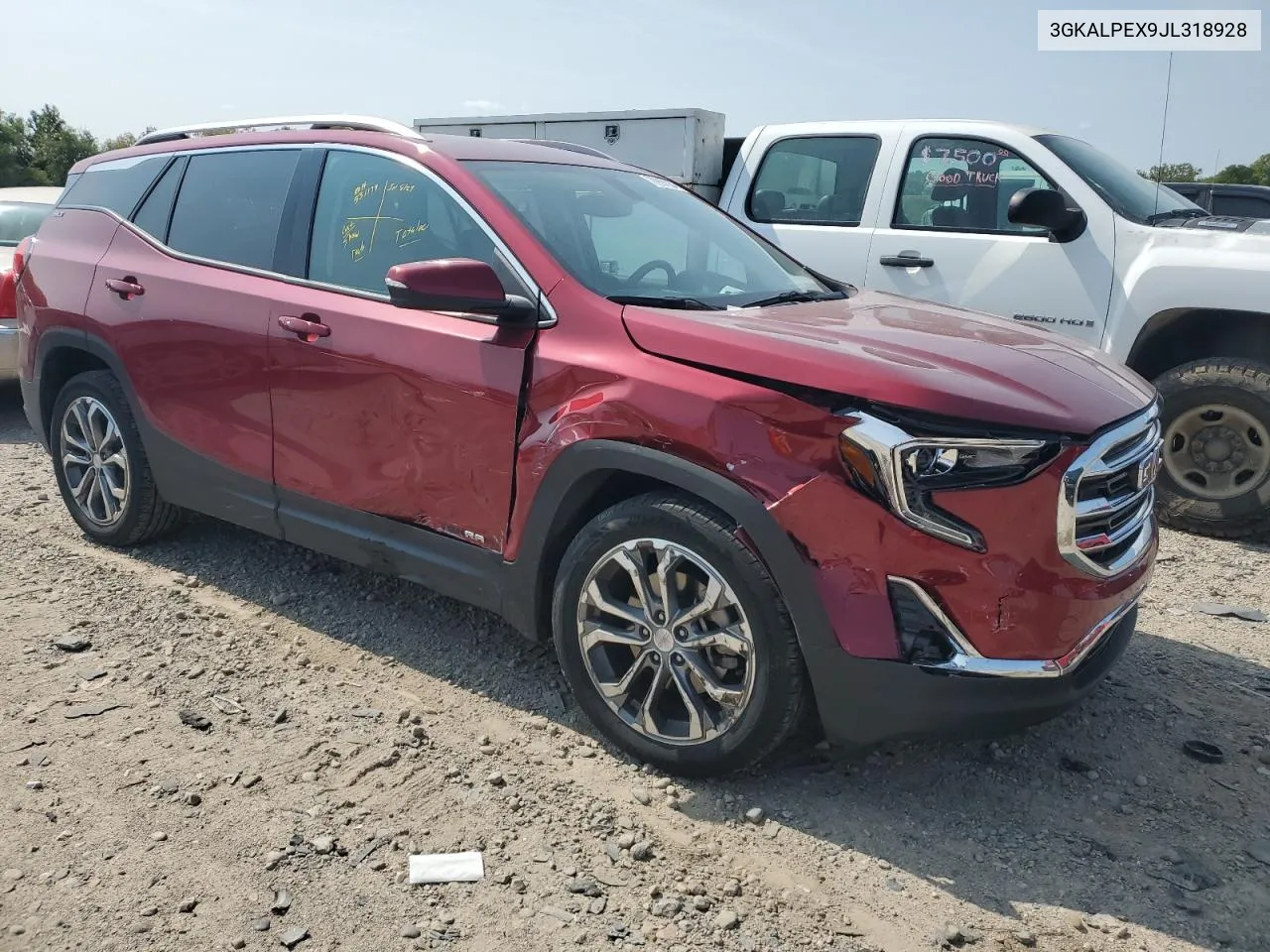 2018 GMC Terrain Slt VIN: 3GKALPEX9JL318928 Lot: 70997034