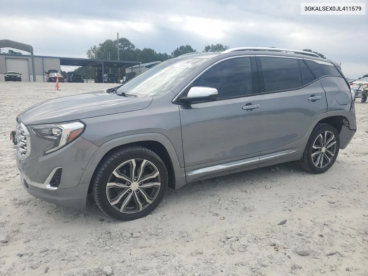 2018 GMC Terrain Denali VIN: 3GKALSEX0JL411579 Lot: 71003724