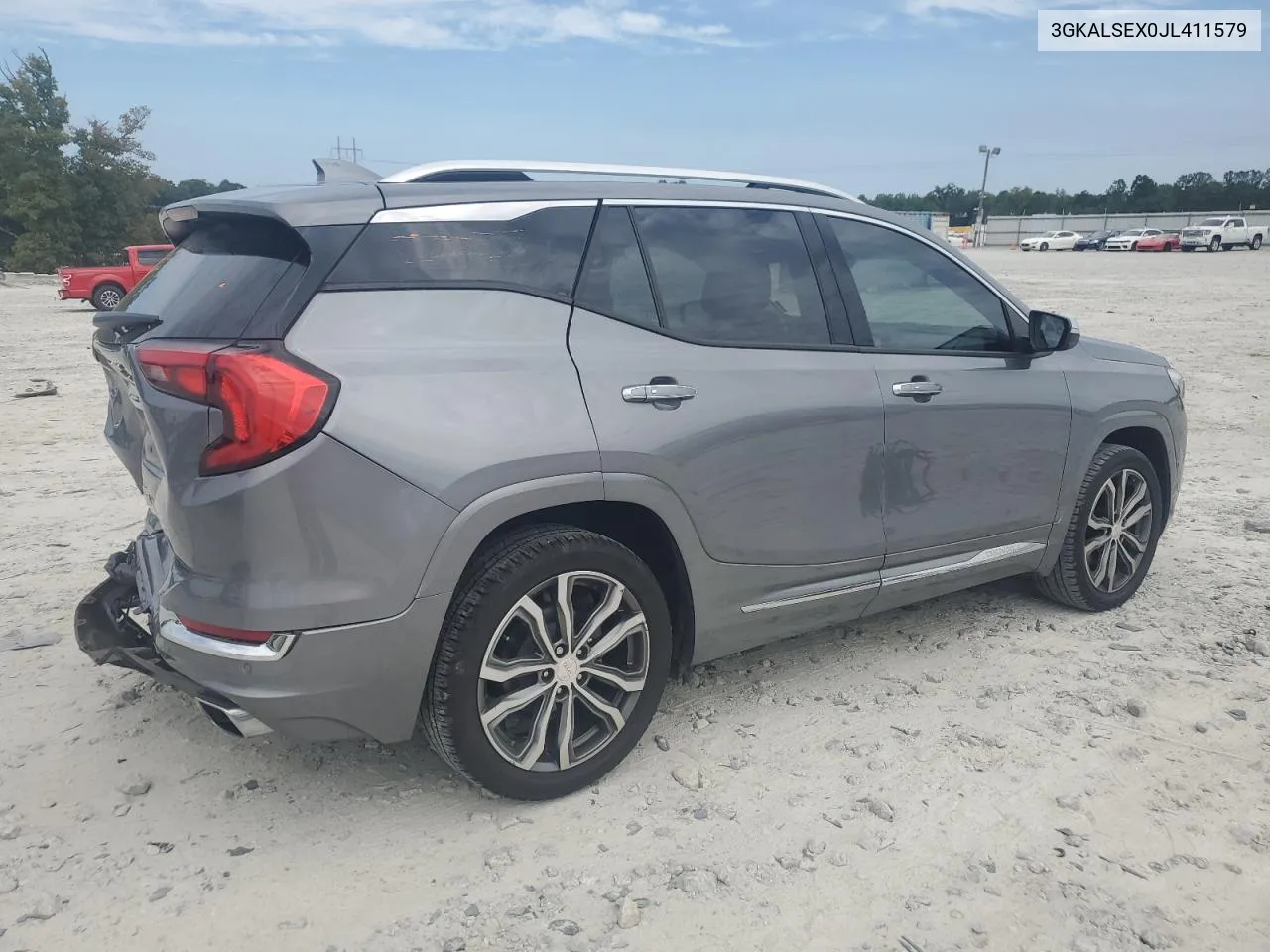 2018 GMC Terrain Denali VIN: 3GKALSEX0JL411579 Lot: 71003724