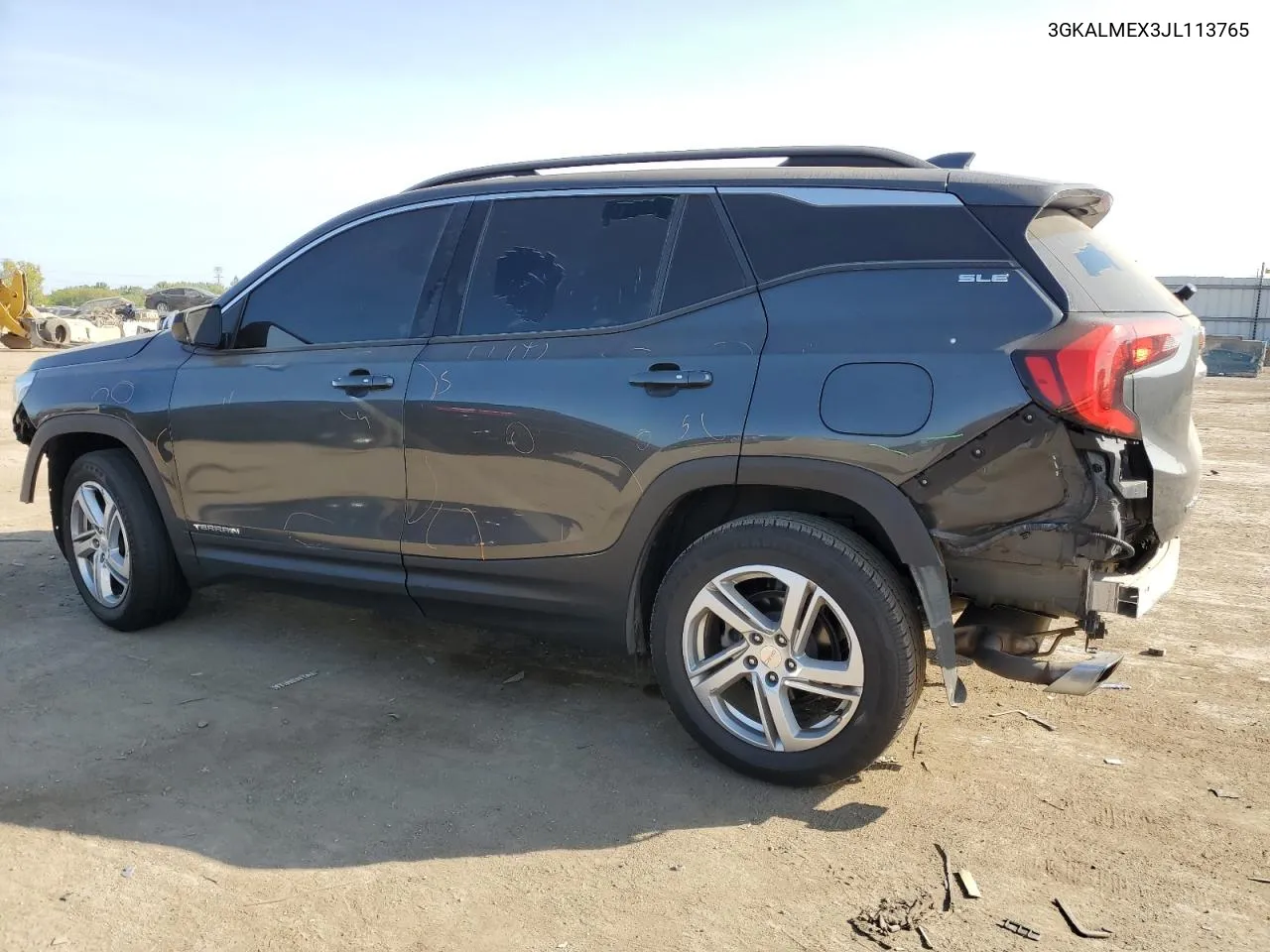 2018 GMC Terrain Sle VIN: 3GKALMEX3JL113765 Lot: 71109114