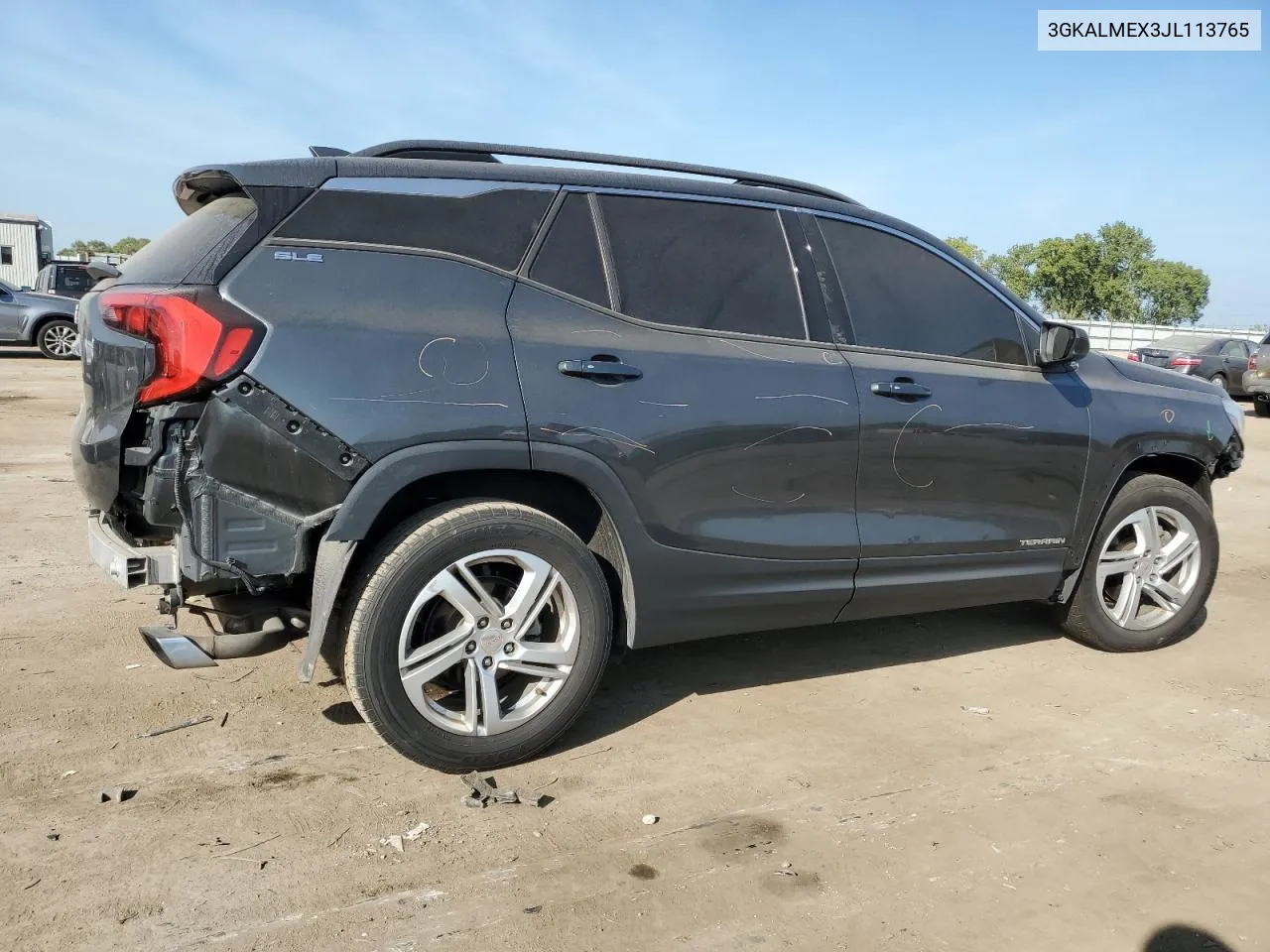 2018 GMC Terrain Sle VIN: 3GKALMEX3JL113765 Lot: 71109114