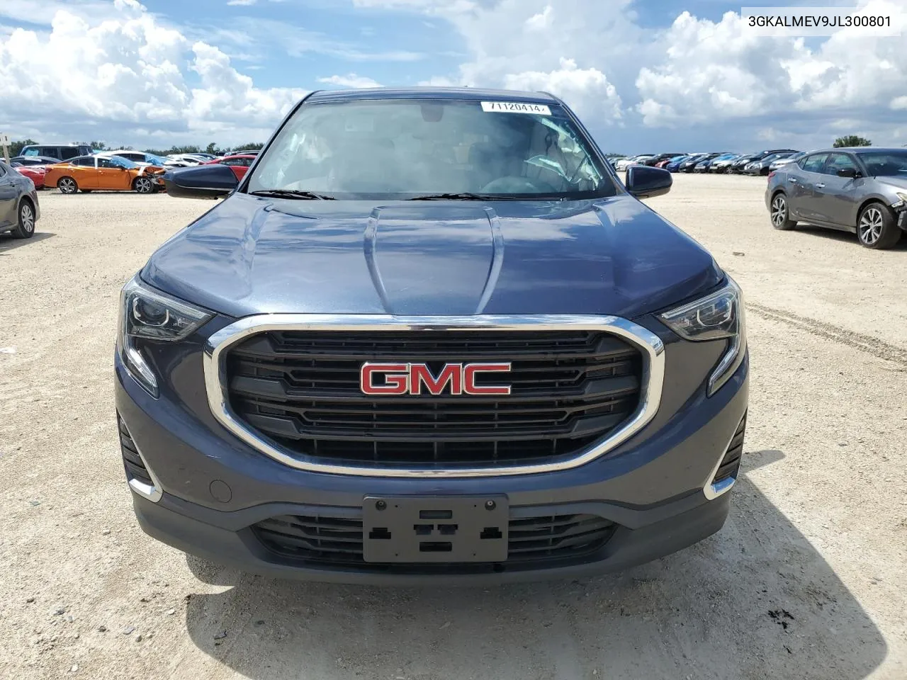 2018 GMC Terrain Sle VIN: 3GKALMEV9JL300801 Lot: 71120414