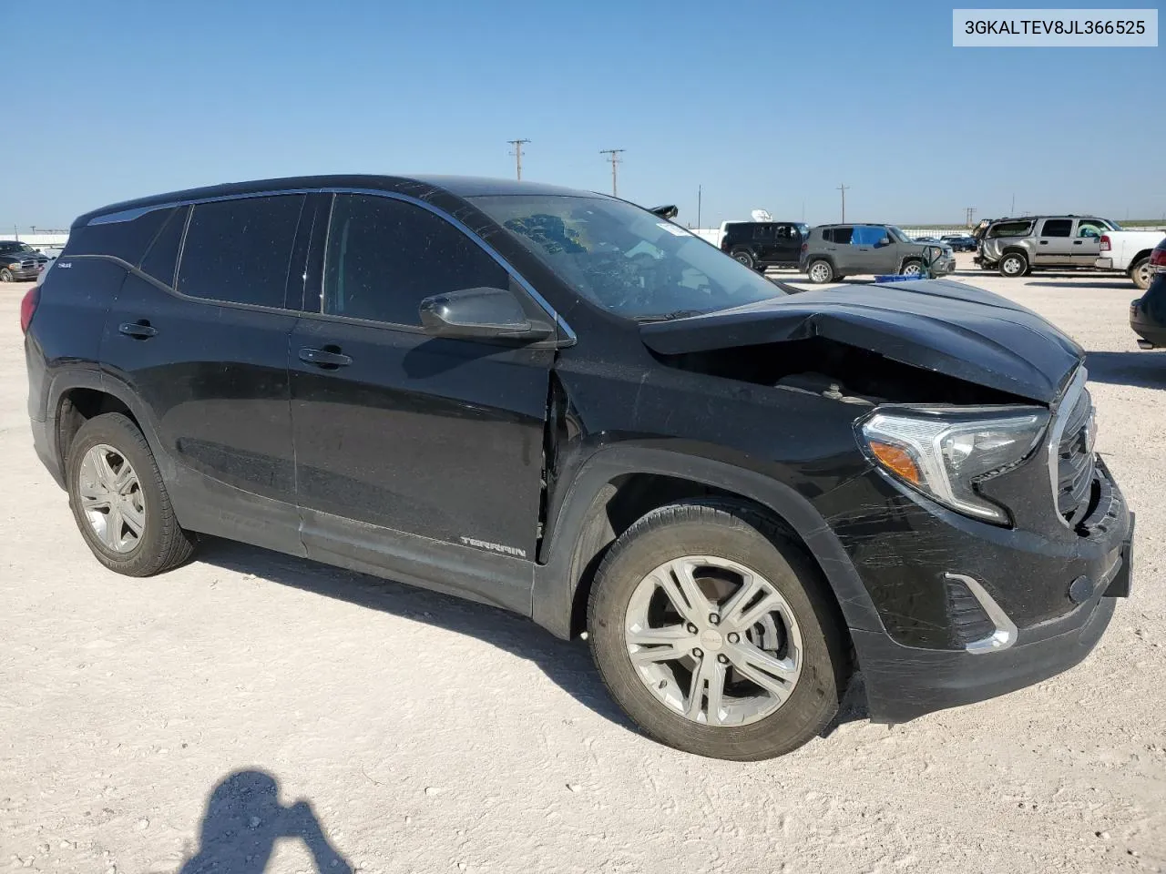 2018 GMC Terrain Sle VIN: 3GKALTEV8JL366525 Lot: 71162974