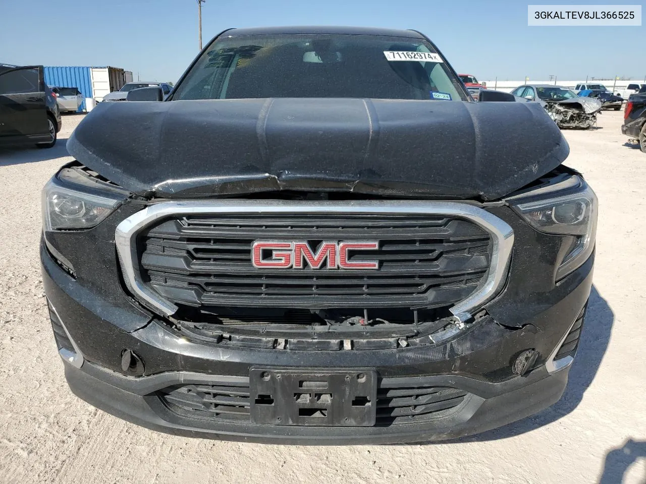 2018 GMC Terrain Sle VIN: 3GKALTEV8JL366525 Lot: 71162974