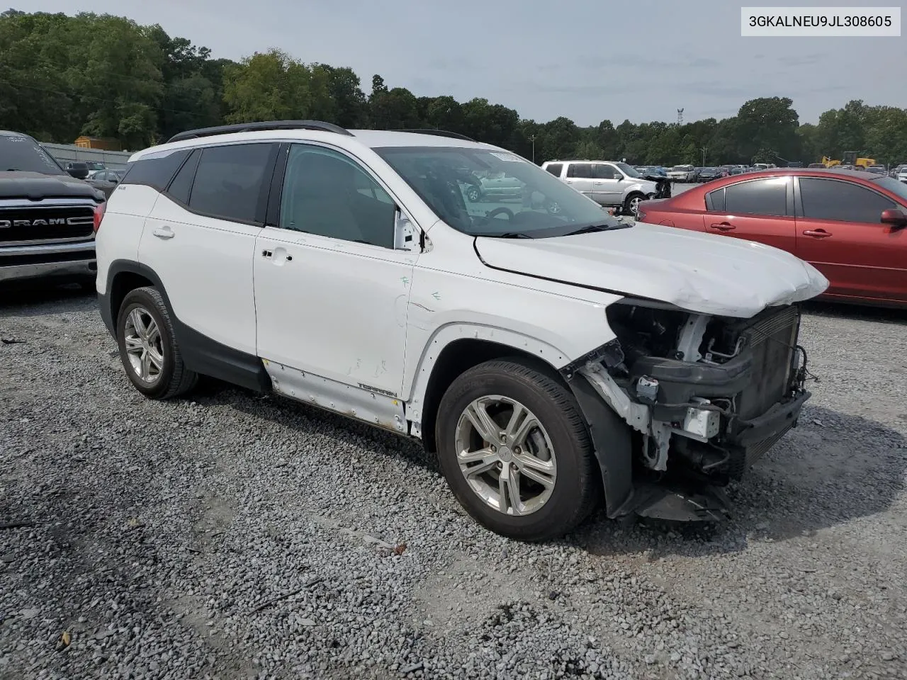 2018 GMC Terrain Sle VIN: 3GKALNEU9JL308605 Lot: 71173194