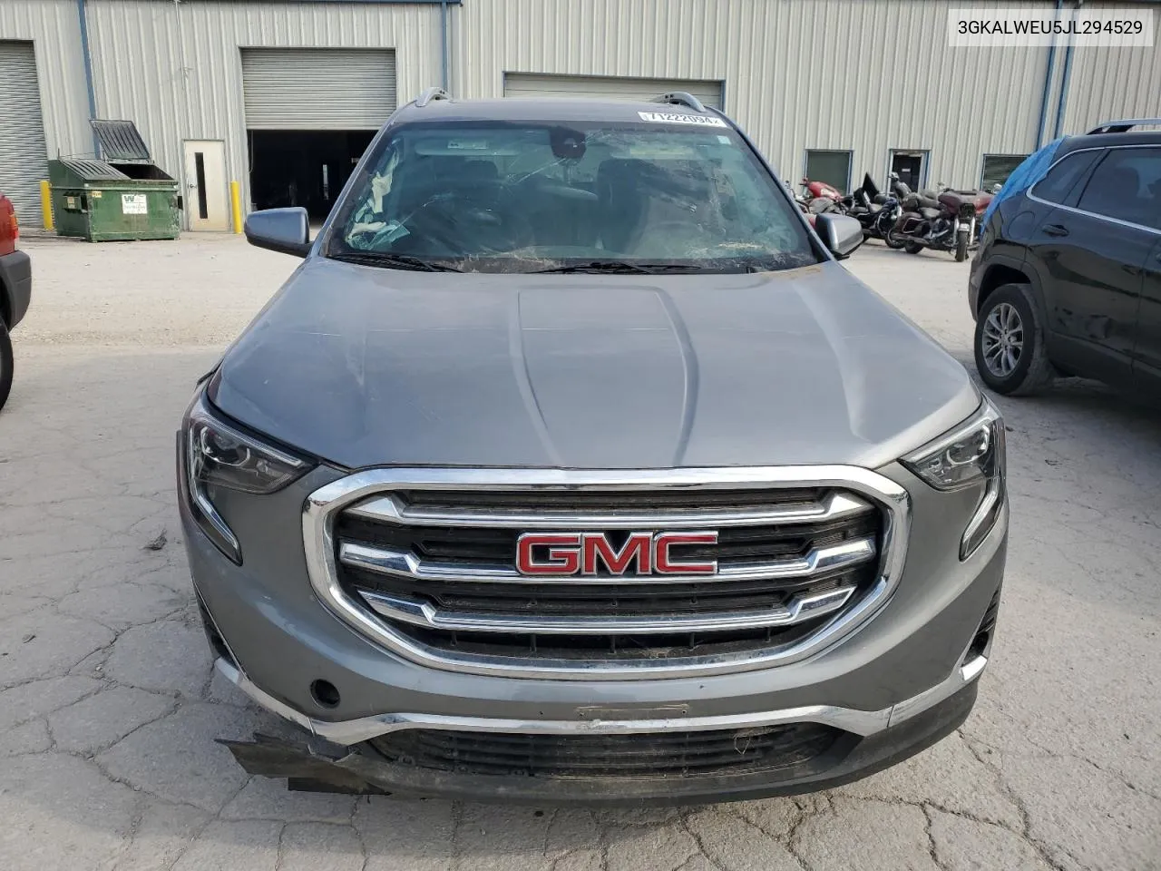 2018 GMC Terrain Slt VIN: 3GKALWEU5JL294529 Lot: 71222094