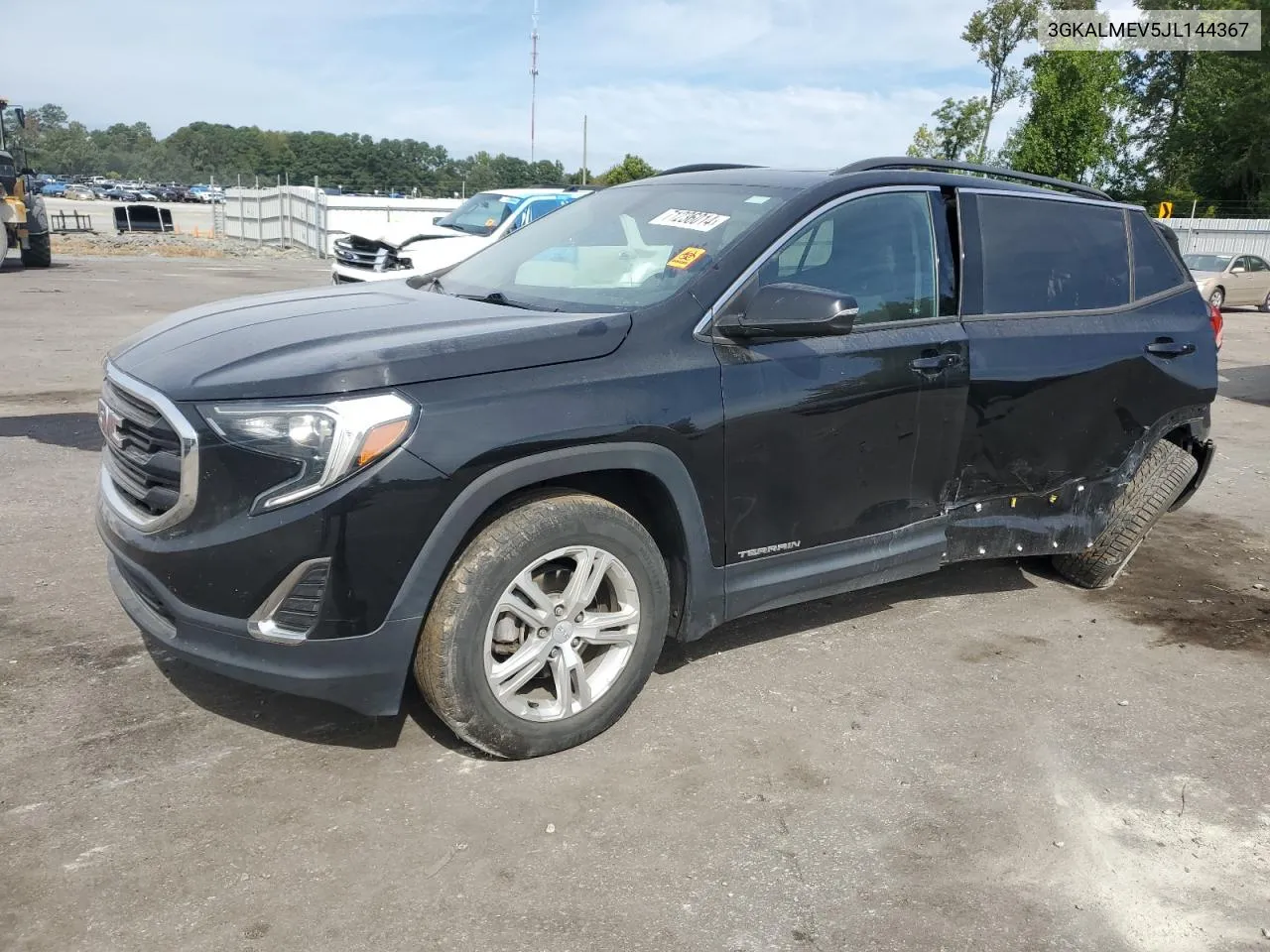 2018 GMC Terrain Sle VIN: 3GKALMEV5JL144367 Lot: 71236014