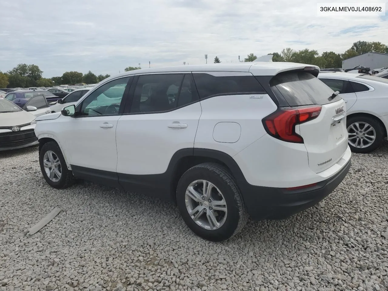 2018 GMC Terrain Sle VIN: 3GKALMEV0JL408692 Lot: 71426934