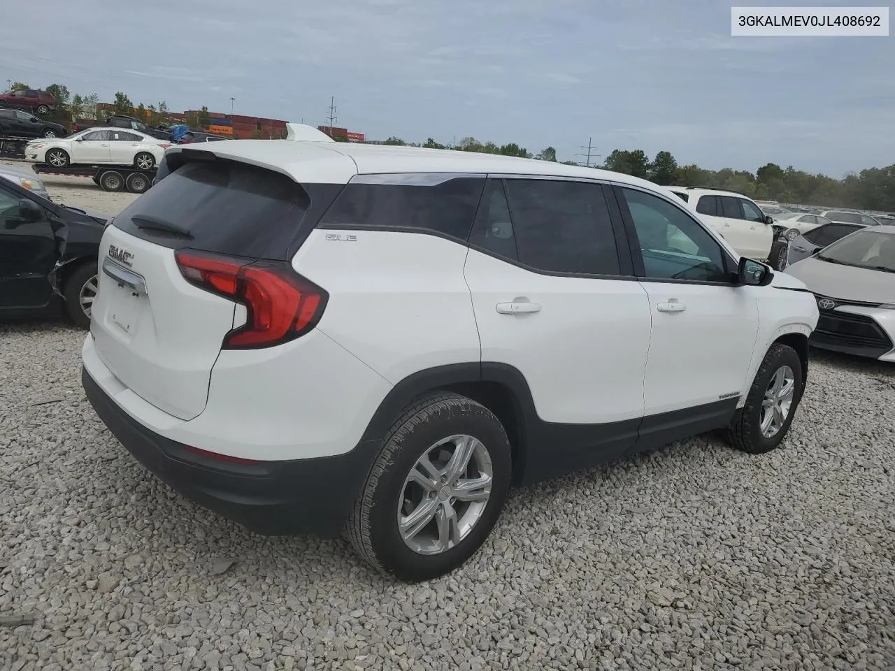 2018 GMC Terrain Sle VIN: 3GKALMEV0JL408692 Lot: 71426934