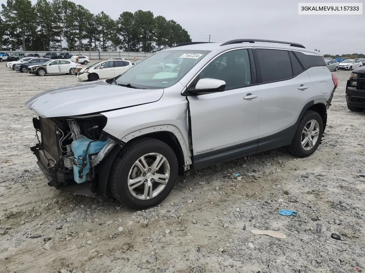 2018 GMC Terrain Sle VIN: 3GKALMEV9JL157333 Lot: 71447224