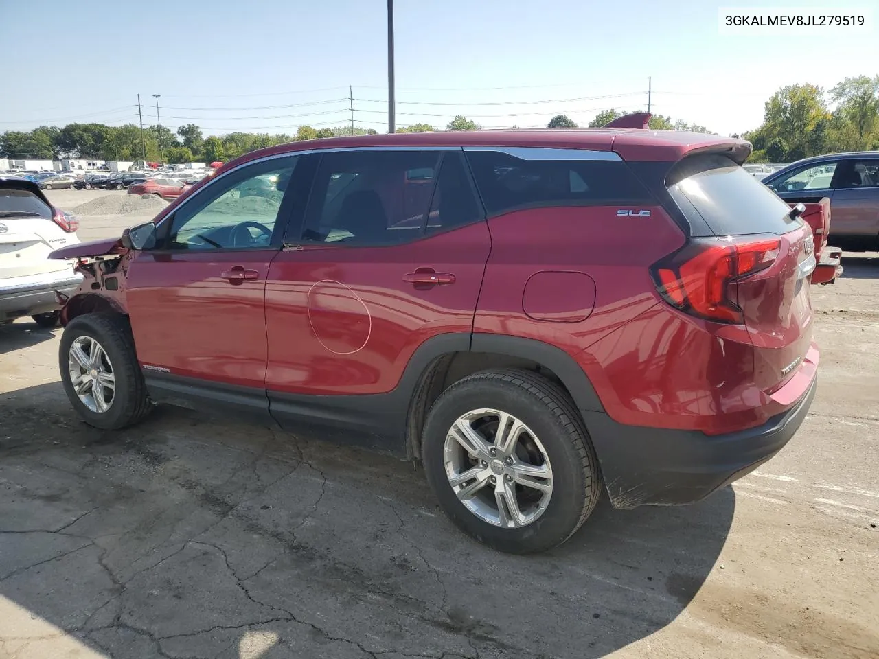 2018 GMC Terrain Sle VIN: 3GKALMEV8JL279519 Lot: 71513354