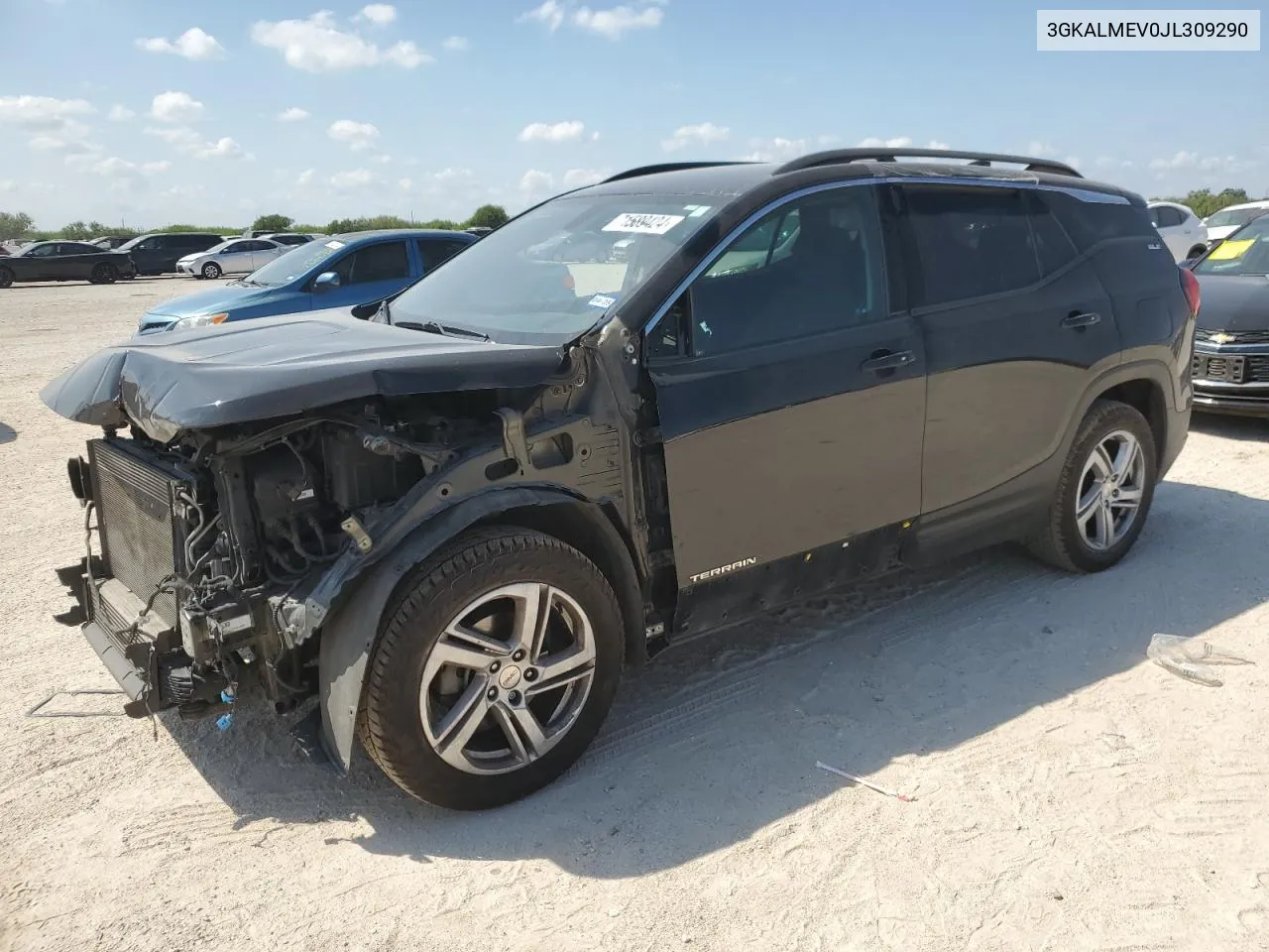 2018 GMC Terrain Sle VIN: 3GKALMEV0JL309290 Lot: 71589424