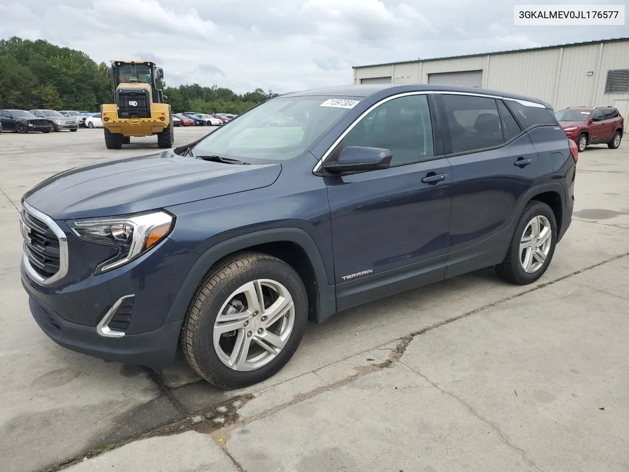 2018 GMC Terrain Sle VIN: 3GKALMEV0JL176577 Lot: 71597304