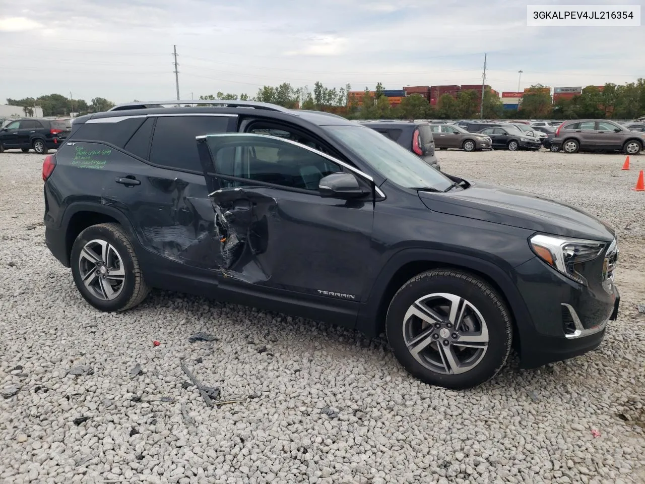 2018 GMC Terrain Slt VIN: 3GKALPEV4JL216354 Lot: 71613374