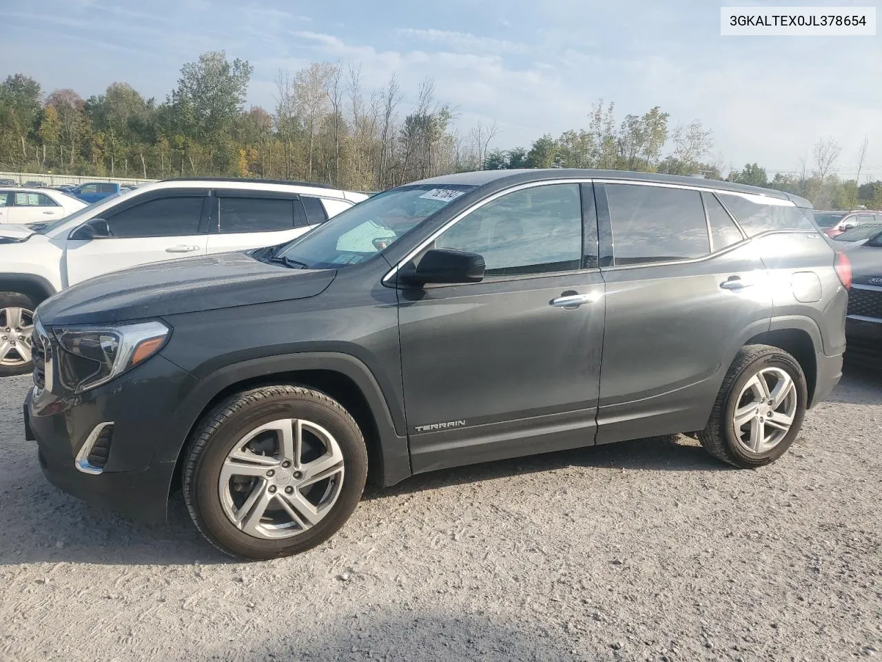 2018 GMC Terrain Sle VIN: 3GKALTEX0JL378654 Lot: 71621684